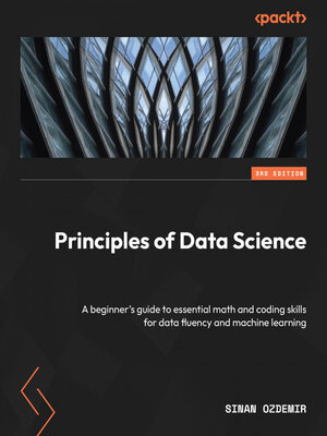 cover image of Principles of Data Science